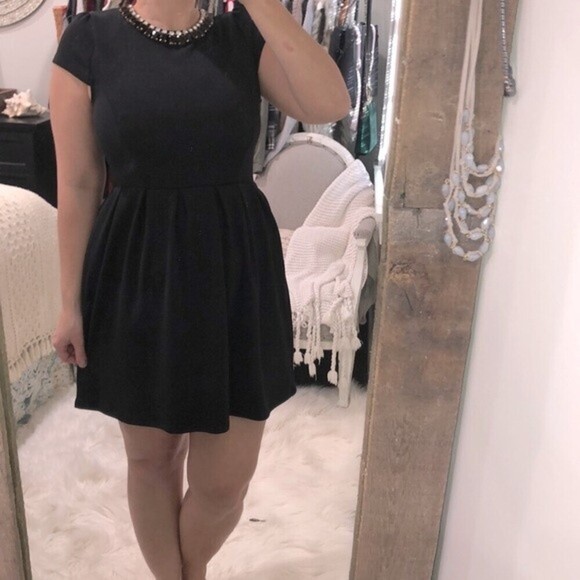 One Clothing size medium black sexy cocktail dress - Picture 4 of 7